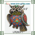 High Quality Wholesale Souvenirs Owl Shape Wall Hanging Ornaments